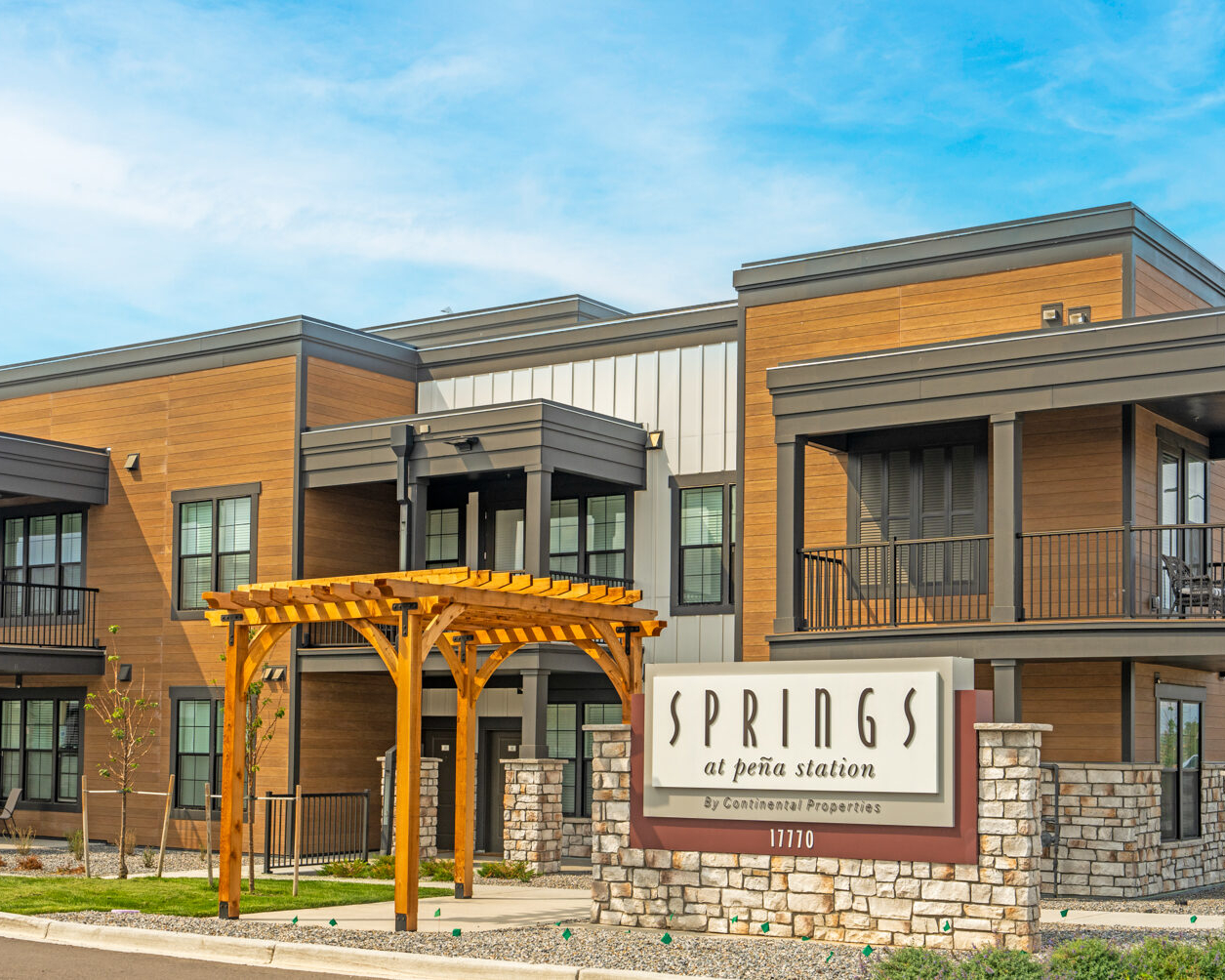 Springs at Pena Station - Multi-family General Contractor - Brinkman Construction